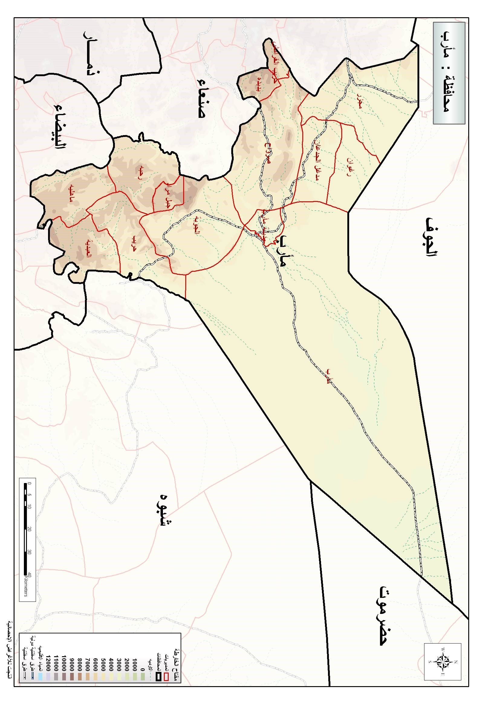الخارطة السياحية لمحافظة مأرب